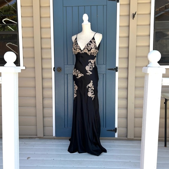 VINTAGE NIKI LIVAS DRESS WOMEN SIZE 2 - Picture 3 of 9